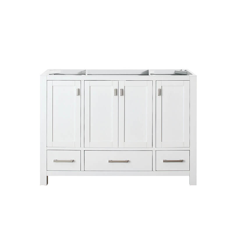Modero 48 Single Vanity White Cabinet Only