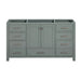 Modero 60 inch Single Vanity Smoke Green Cabinet Only