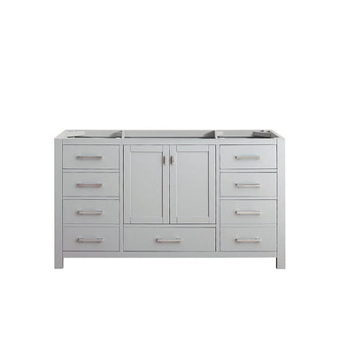 Modero 60 Single Vanity Chilled Gray Cabinet Only