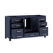 Modero 60 Single Vanity Navy Blue Drawers