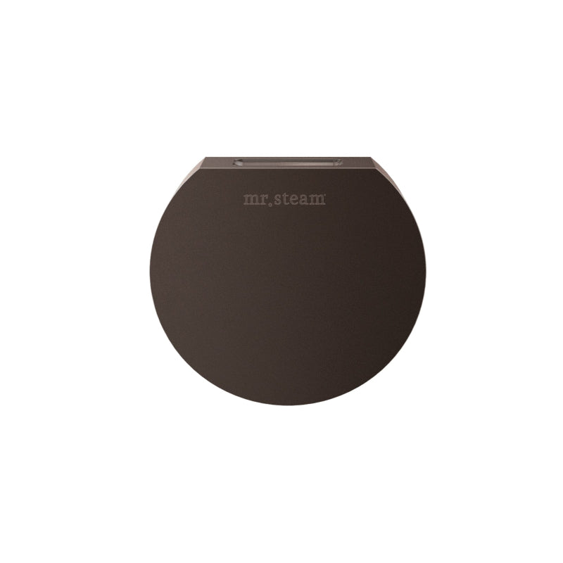 Mr Steam 3" Round Aroma Designer Steamhead with AromaTherapy Reservoir in Oil-Rubbed Bronze