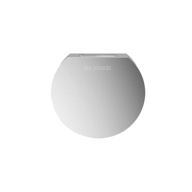Mr Steam Aroma Designer Round Steamhead with AromaTherapy Reservoir in Polished Chrome