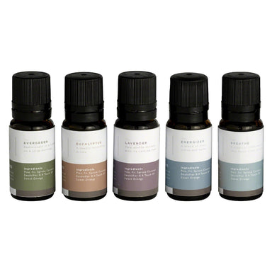 Mr Steam Aromasteam System Essential Aroma Oil 5-Pack, 10 mL Bottle Bundles