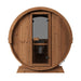 Mr Steam Barrel Haus Collection Outdoor Sauna 4 Person, 6' x 6.75' (9 kW) Front View