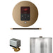 Mr Steam Basic Butler Steam Shower Control Package with Round iTempo Control and Linear Steamhead in Brushed Bronze