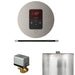 Mr Steam Basic Butler Steam Shower Control Package with Round iTempo Control and Linear Steamhead in Brushed Nickel