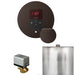Mr Steam Basic Butler Steam Shower Control Package with Round iTempo Control and Steamhead in Oil Rubbed Bronze