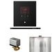 Mr Steam Basic Butler Steam Shower Control Package with Square iTempo Control and Linear Steamhead in Matte Black
