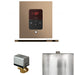 Mr Steam Basic Butler Steam Shower Control Package with Square iTempo Control and Linear Steamhead in Nouveau Bronze