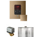 Mr Steam Basic Butler Steam Shower Control Package with Square iTempo Control and Steamhead in Brushed Bronze