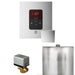 Mr Steam Basic Butler Steam Shower Control Package with Square iTempo Control and Steamhead in Polished Chrome