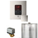 Mr Steam Basic Butler Steam Shower Control Package with Square iTempo Control and Steamhead in Polished Nickel