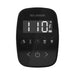 Mr Steam Black TempoFlex Steam Shower Control with Matte Black Steamhead