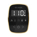 Mr Steam Black TempoFlex Steam Shower Control with Polished Brass Aroma Steamhead
