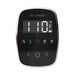 Mr Steam Black TempoFlex Steam Shower Control with Polished Nickel Aroma Steamhead