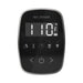Mr Steam Black TempoFlex Steam Shower Control with Satin Steel Aroma Steamhead