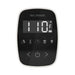 Mr Steam Black TempoFlex Steam Shower Control with White Aroma Steamhead
