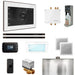 Mr Steam Bliss Max Steam Shower Control Package with iSteamX Control and Linear Steamhead in White Oil Rubbed Bronze
