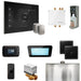 Mr Steam Bliss Max Steam Shower Control Package with iSteamX Control and Steamhead in Black Brushed Nickel