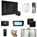 Mr Steam Bliss Max Steam Shower Control Package with iSteamX Control and Steamhead in Black Matte Black