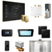 Mr Steam Bliss Max Steam Shower Control Package with iSteamX Control and Steamhead in Black Polished Brass