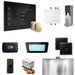 Mr Steam Bliss Max Steam Shower Control Package with iSteamX Control and Steamhead in Black Satin Brass