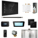 Mr Steam Bliss Steam Shower Control Package with iSteamX Control and Linear Steamhead in Black Brushed Nickel