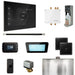 Mr Steam Bliss Steam Shower Control Package with iSteamX Control and Linear Steamhead in Black Polished Nickel