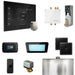 Mr Steam Bliss Steam Shower Control Package with iSteamX Control and Steamhead in Black Polished Chrome
