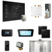 Mr Steam Bliss Steam Shower Control Package with iSteamX Control and Steamhead in Black Polished Nickel