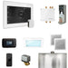 Mr Steam Bliss Steam Shower Control Package with iSteamX Control and Steamhead in White Finish