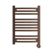 Mr Steam Broadway 28 in Wall Mounted Towel Warmer in Brushed Bronze