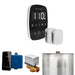 Mr Steam ButlerFlex Max Steam Shower Control Package with Black TempoFlex Control and White Aromasteam Steamhead