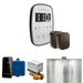 Mr Steam ButlerFlex Max Steam Shower Control Package with White TempoFlex Control and Oil Rubbed Bronze Aromasteam Steamhead