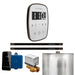 Mr Steam ButlerFlex Max Steam Shower Control Package with White TempoFlex Control and Oil Rubbed Bronze Linear Steamhead