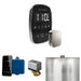 Mr Steam ButlerFlex Steam Shower Control Package with Black TempoFlex Control and Polished Chrome Aromasteam Steamhead