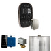 Mr Steam ButlerFlex Steam Shower Control Package with Black TempoFlex Control and Polished Nickel Aromasteam Steamhead