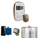 Mr Steam ButlerFlex Steam Shower Control Package with White TempoFlex Control and Nouveau Bronze Aromasteam Steamhead