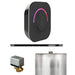 Mr Steam ButlerTouch Steam Shower Control Package with Black TempoTouch Control and Brilliant Black Linear Steamhead