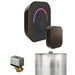 Mr Steam ButlerTouch Steam Shower Control Package with Black TempoTouch Control and Oil Rubbed Bronze Aromasteam Steamhead