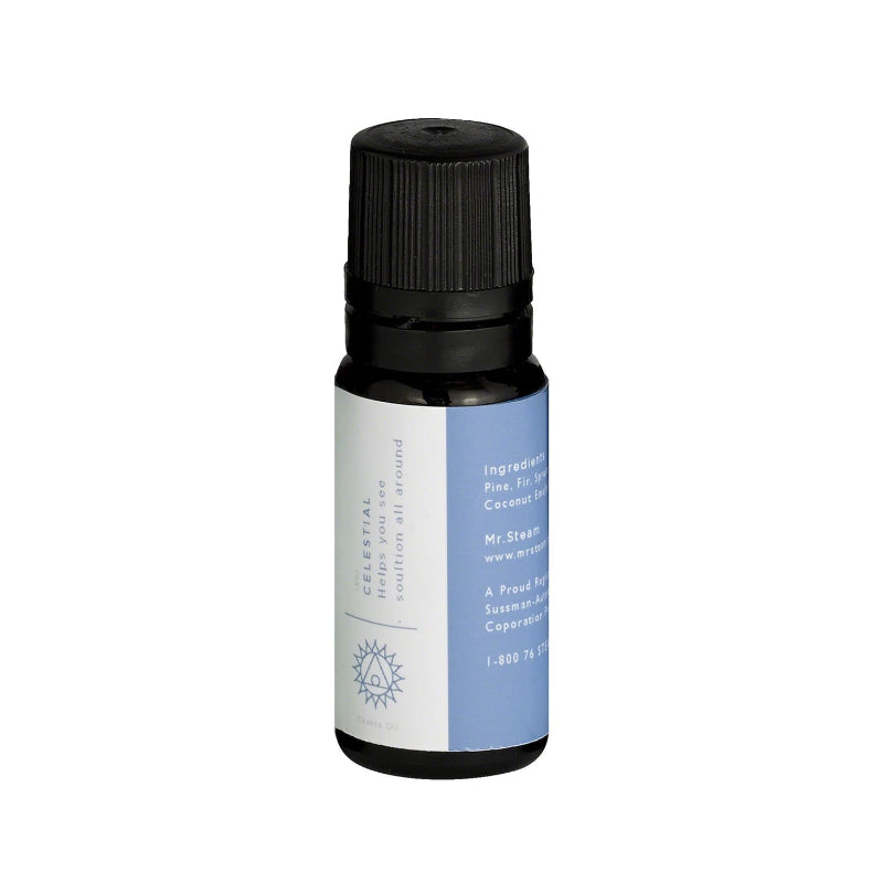 Mr Steam Chakra Aroma Oil, 10 mL Bottle in Celestial Blue