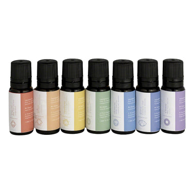 Mr Steam Chakra Aroma Oil 7-Pack, 10 mL Bottles Set of 7
