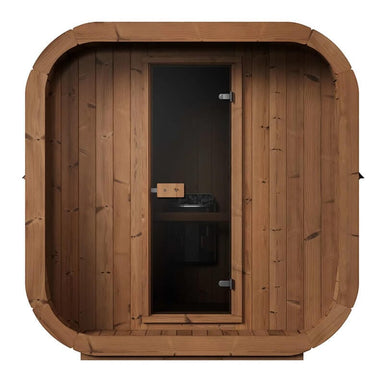Mr Steam Cubist Collection Outdoor Sauna Front View
