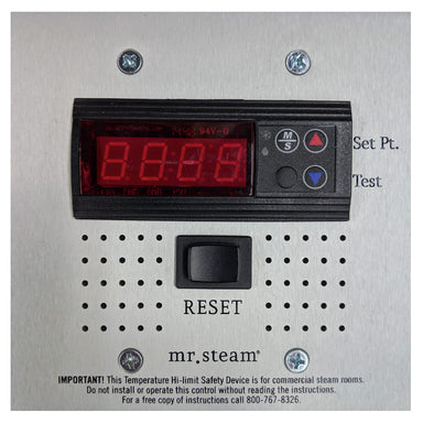 Mr Steam High Limit Control for Commercial Generators Up Close