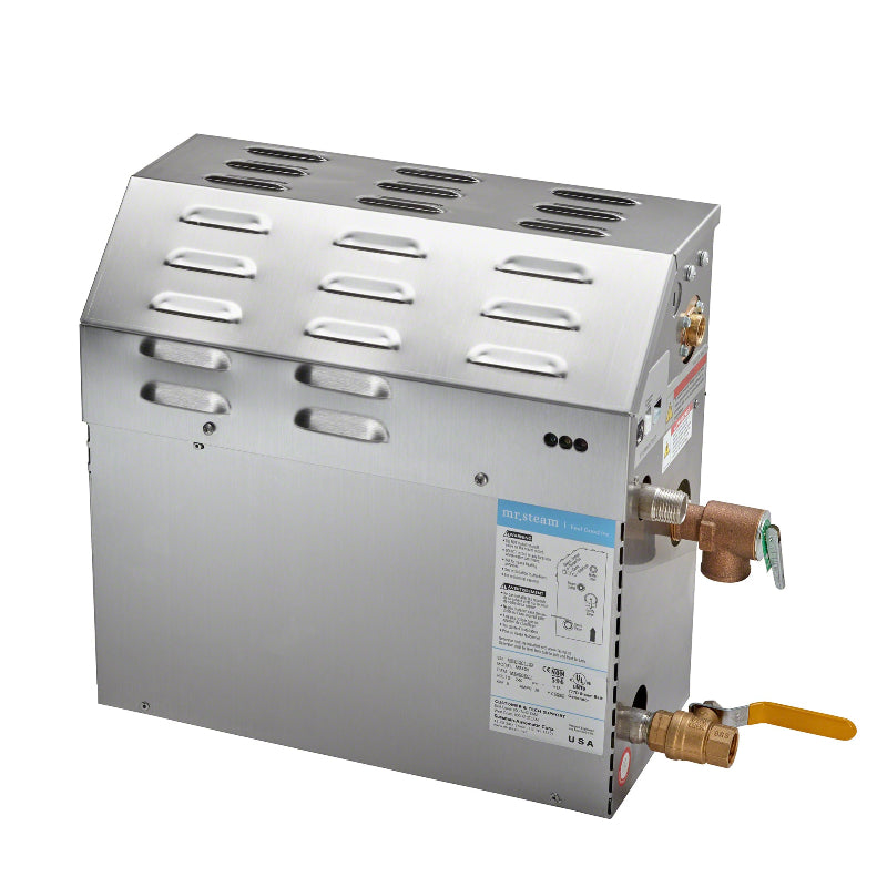 Mr Steam MS 5 kW (5000 W) Steam Shower Generator of 208 Volt & 1-Phase Up Close