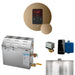 Mr Steam MS 6 Kw (6000 W) Steam Shower Generator Package With Round Brushed Bronze Itempo Control and Accessories