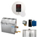 Mr Steam MS 6 Kw (6000 W) Steam Shower Generator Package With Round White Itempo Control and Accessories