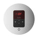 Mr Steam Round iTempo Steam Shower Control with Aroma Designer Steamhead in Polished Chrome