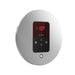 Mr Steam Square iTempo Steam Shower Control with Aroma Designer Steamhead Corner View