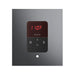 Mr Steam Square iTempo Steam Shower Control with Aroma Designer Steamhead in Brilliant Black